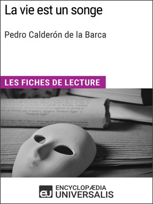 cover image of La vie est un songe de Pedro Calderón de la Barca